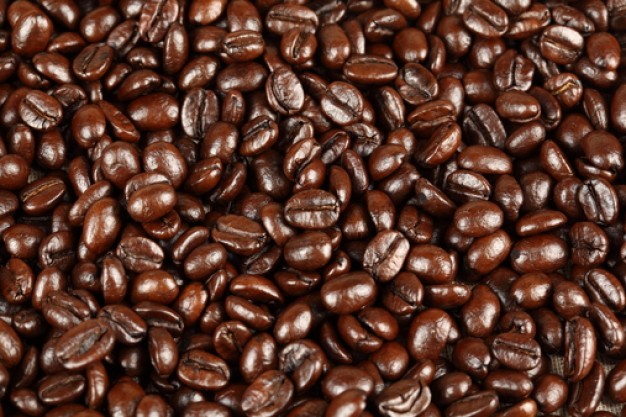 Gebrande koffiebonen